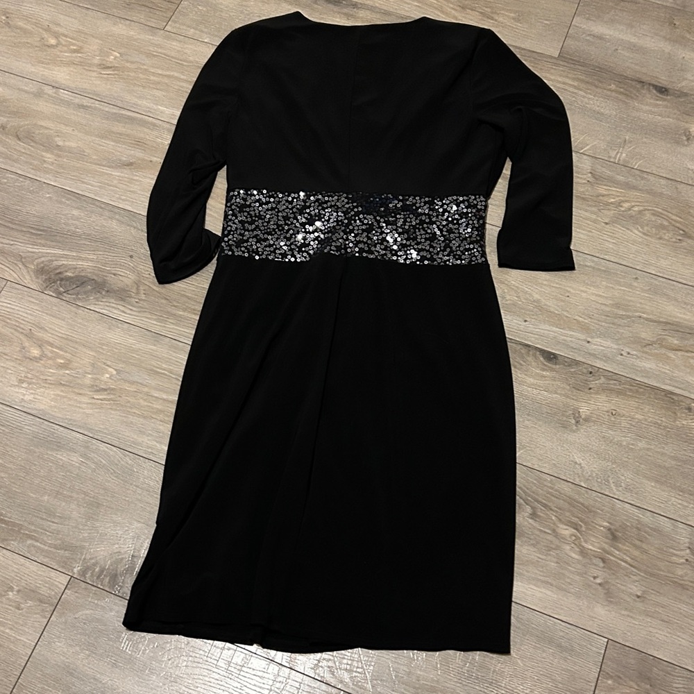 Evan Picone Black w/Sparkle. Very Flattering!! - Picture 10 of 12